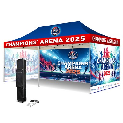 Full Color Canopy with Full Walls 10' X 20'